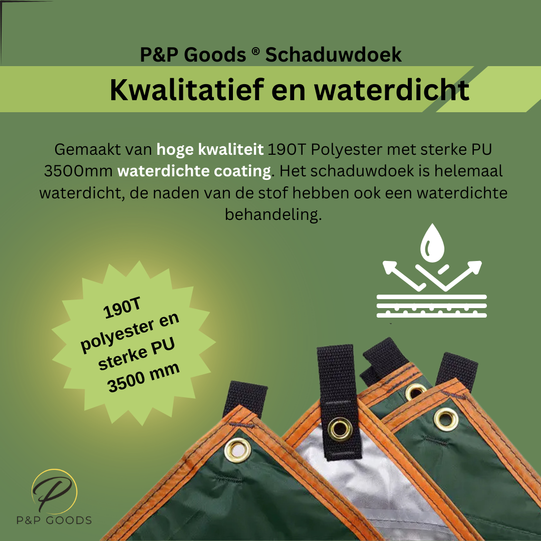 Schaduwdoek Groen