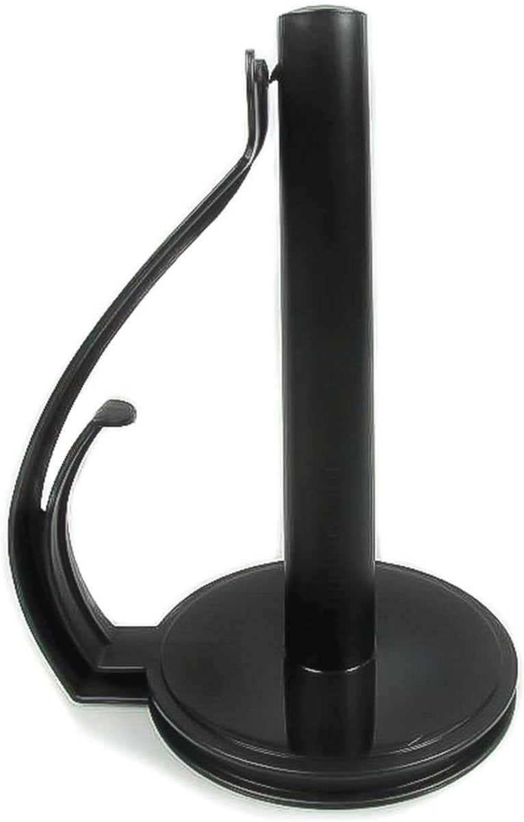 Zwarte Keukenrolhouder en Kookboekstandaard – Vaatwasmachinebestendig