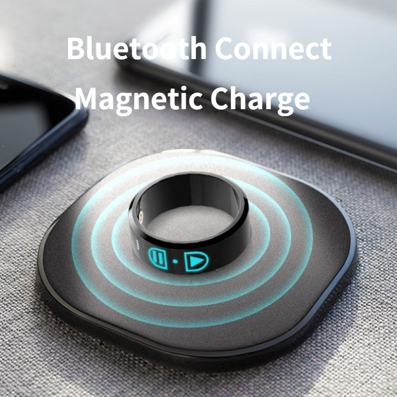 Slimme Ring - Hartslag & Bloedzuurstof Monitoring - Bluetooth Verbinding