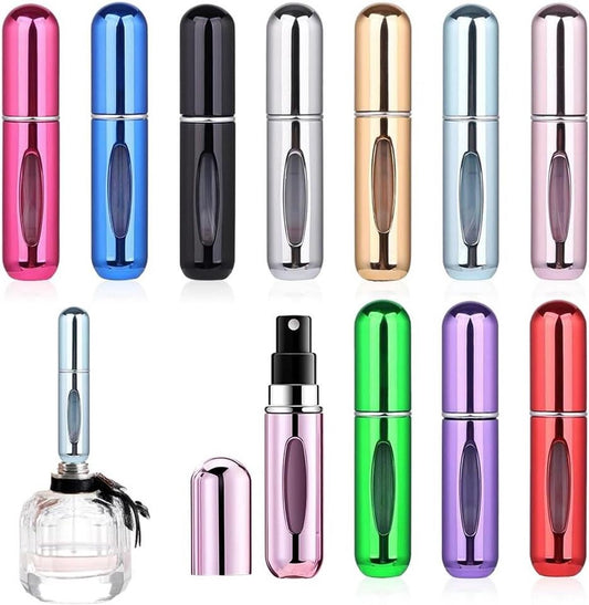 - 10 stuks 5 ml mini parfumverstuiver navulbaar - Lege reisparfum verstuiver - mini draagbare spuitf