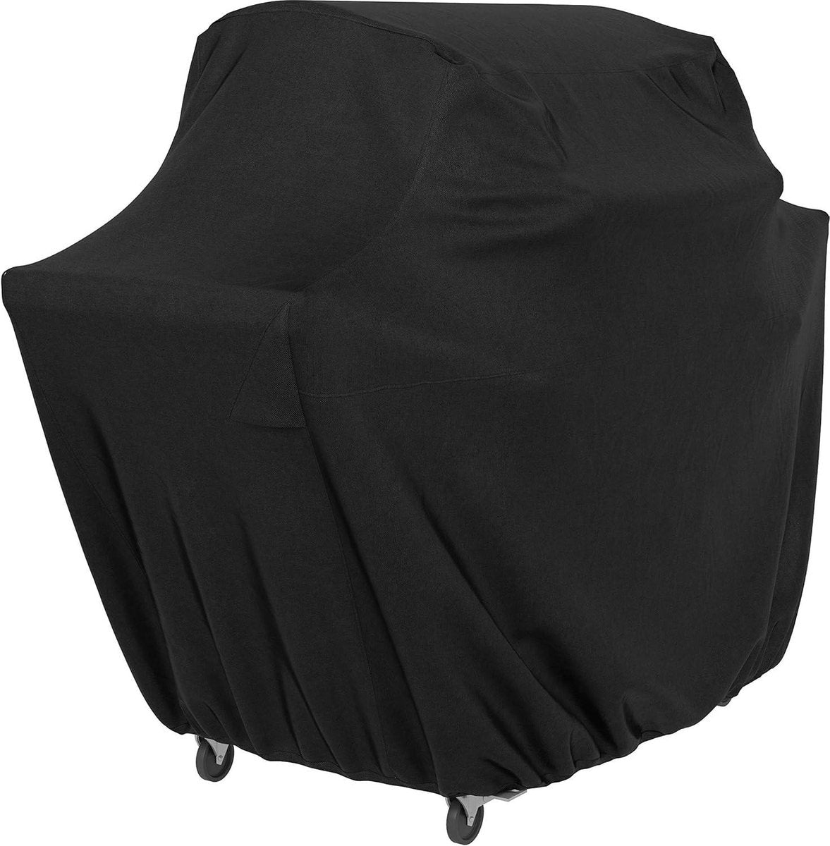 Zwarte hoes voor medium kleine gasbarbecue met ventilatieopening BBQ hoes