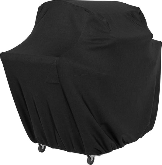 Zwarte hoes voor medium kleine gasbarbecue met ventilatieopening BBQ hoes