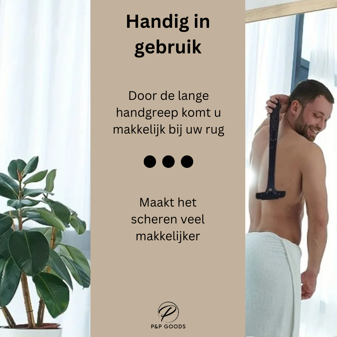 Verstelbare Back Shaver