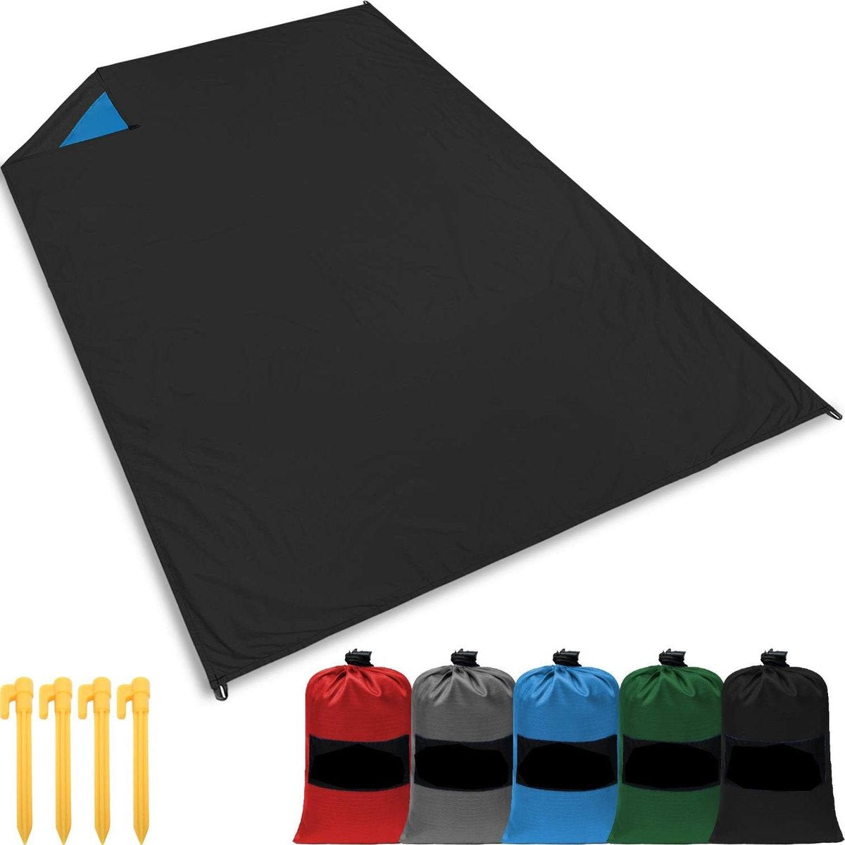 Zwarte Picknickkleed