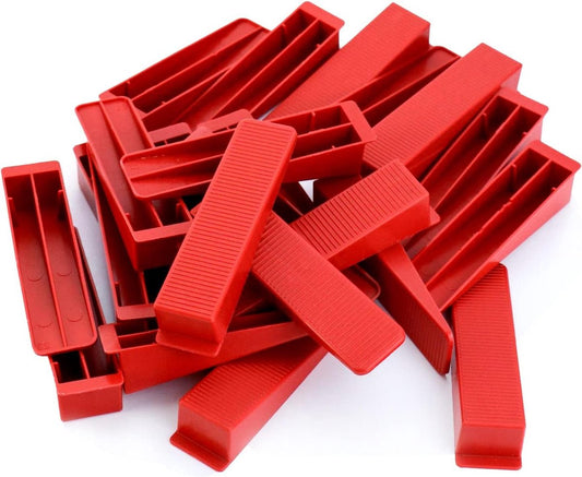 "100 stuks Tegelwiggen Tegel Nivelleersysteem - Voor Wand- en Vloertegels - Tegelafstandhouders"