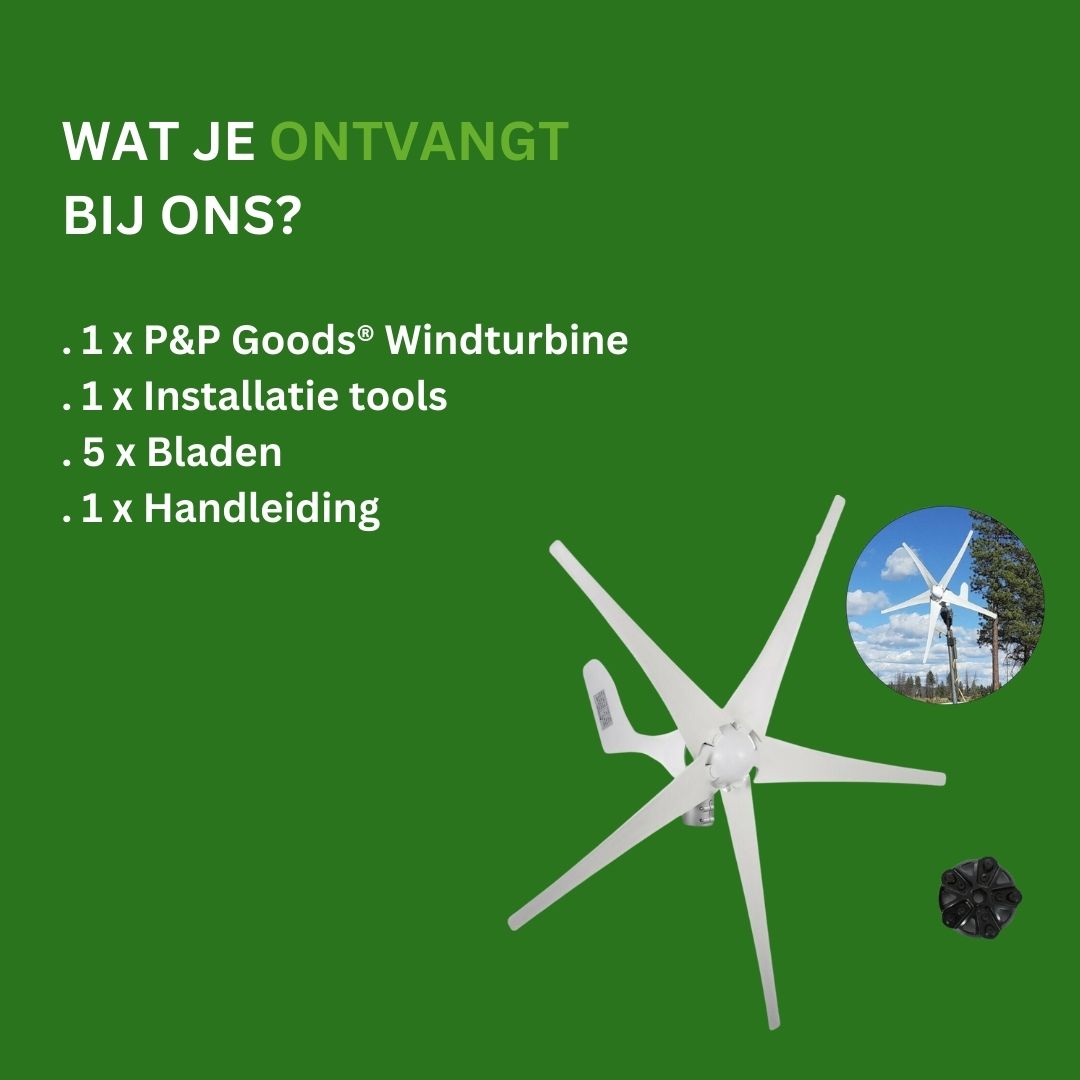 Windturbine 500W