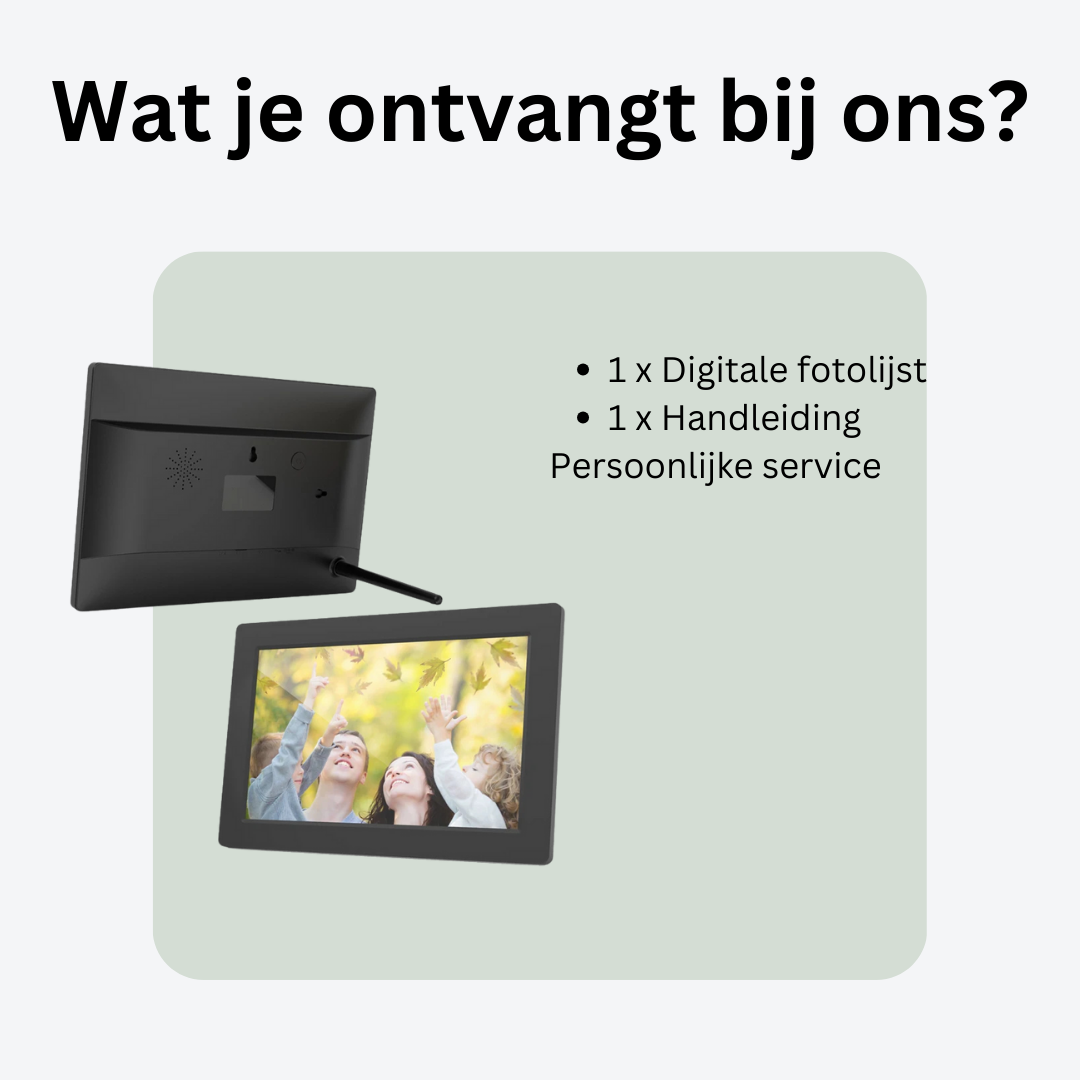 Digitale fotolijst met Wifi