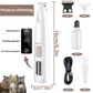 Hondenpoottrimmer - Oplaadbare & Waterdichte Hondentondeuse