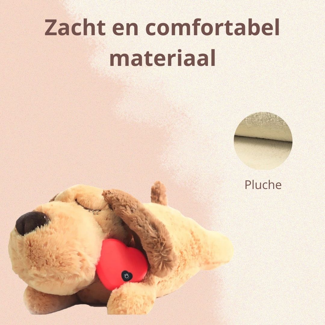 Knuffel Hond met Hartslag