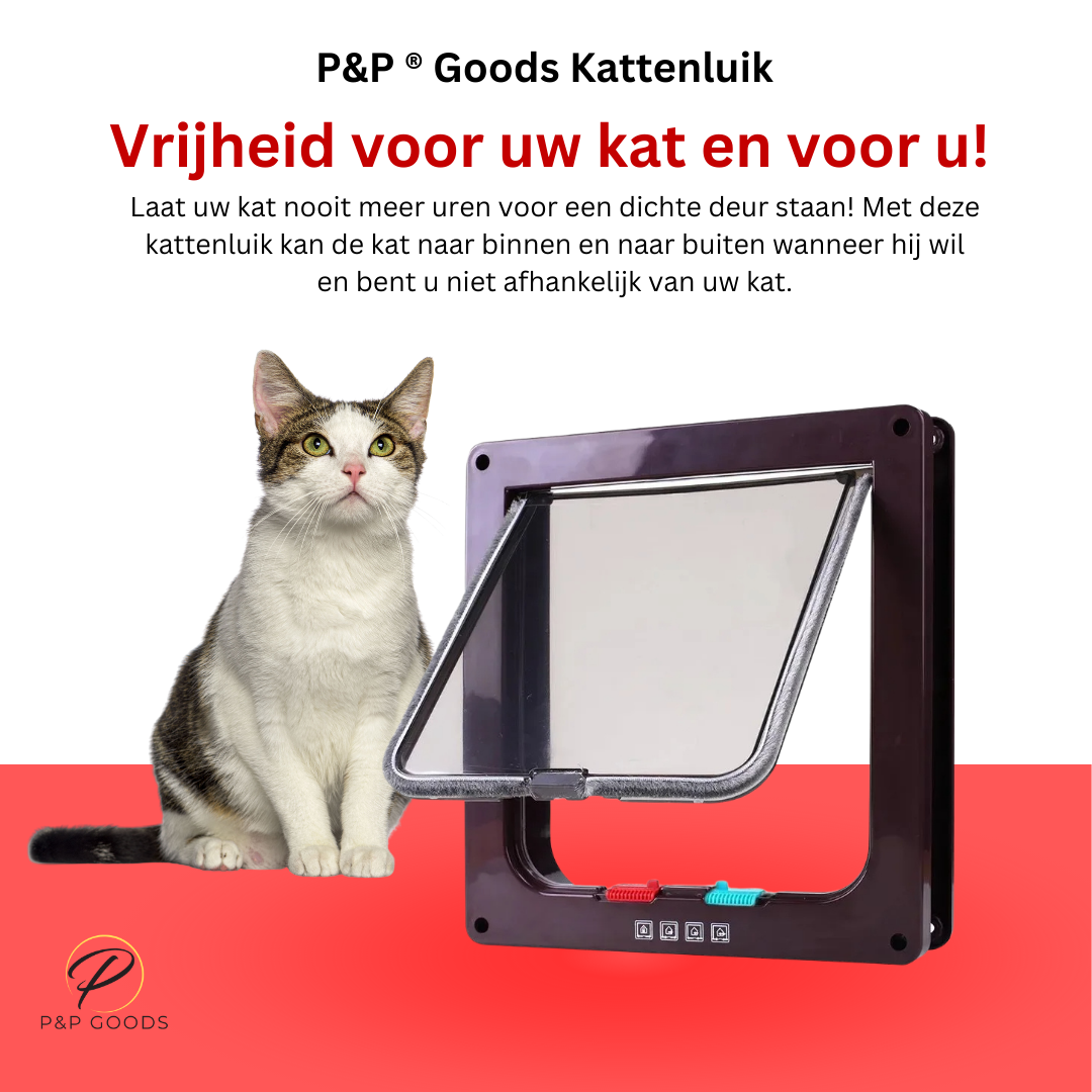 Kattenluik met Microchip