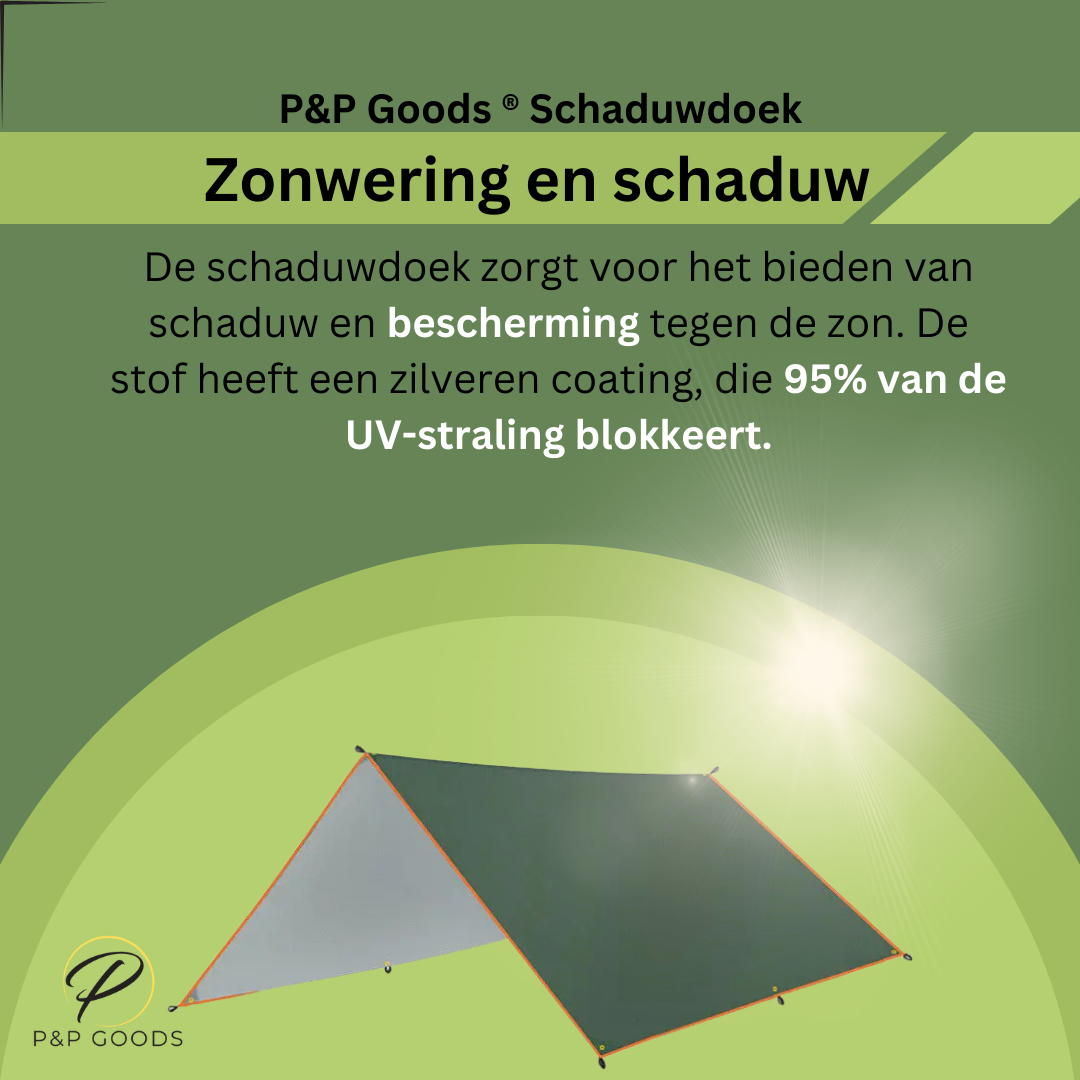Schaduwdoek Groen