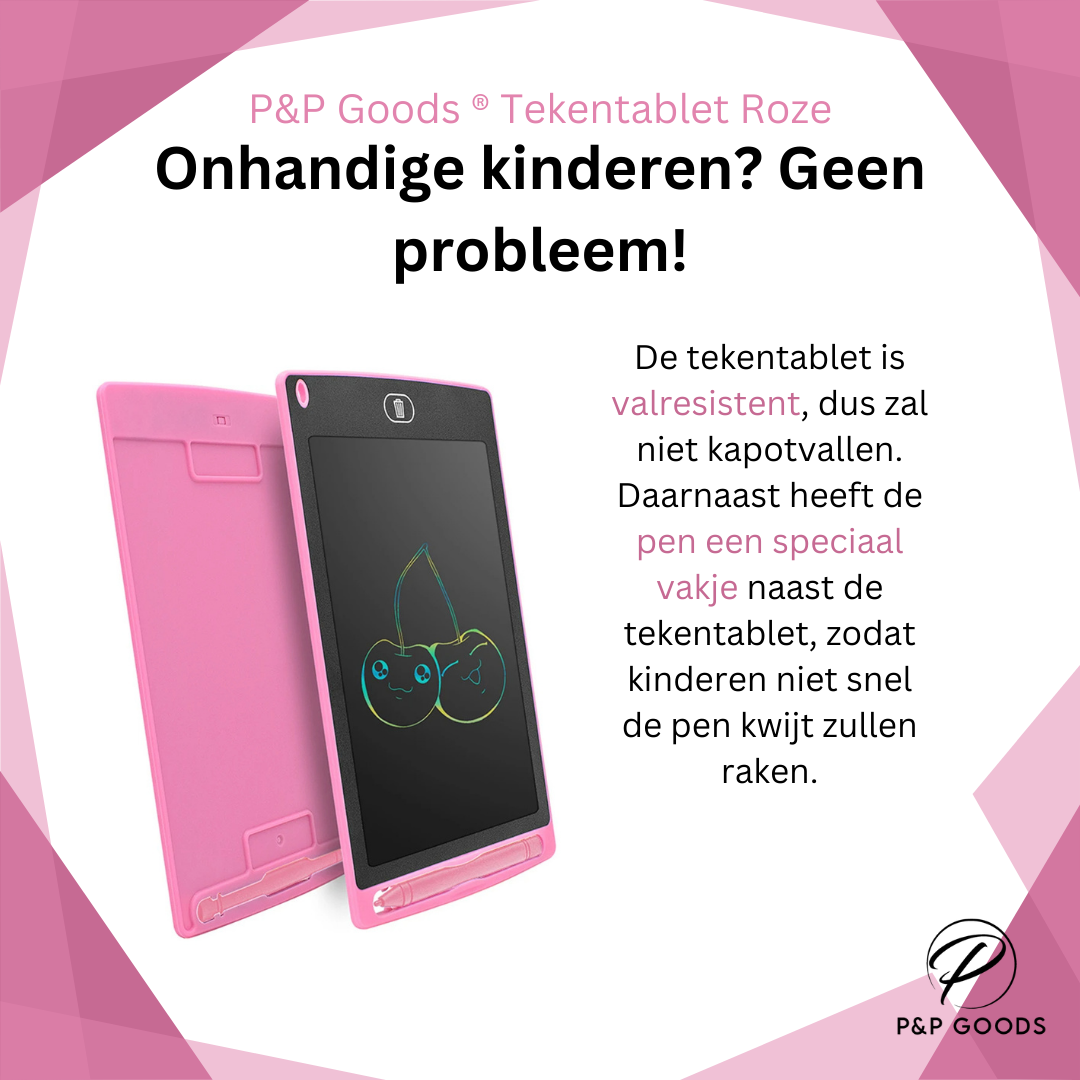 Tekentablet Roze