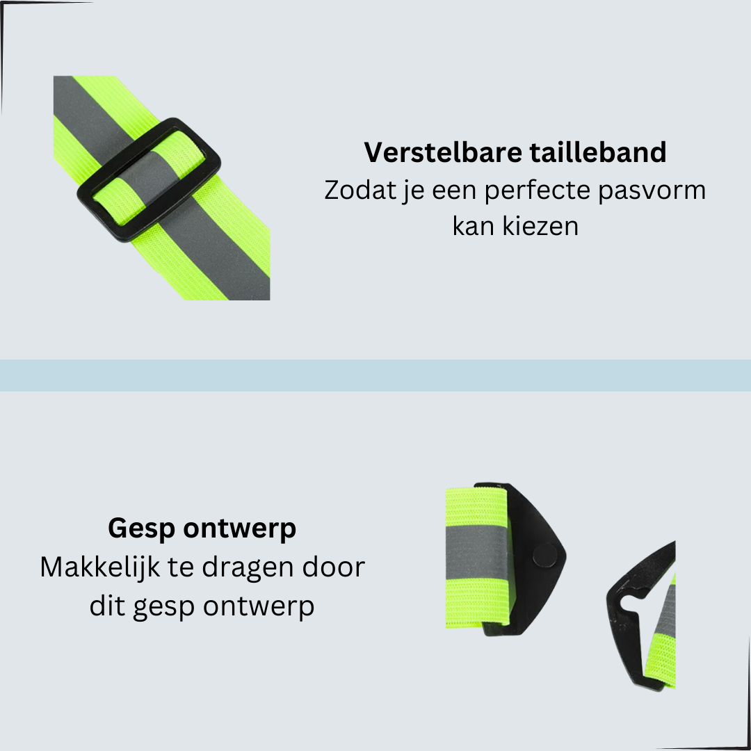 Hardloopvest met Verlichting