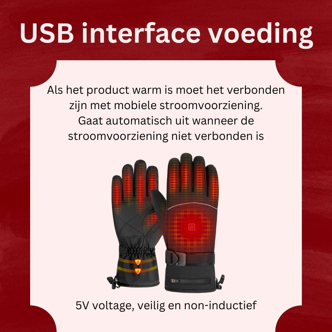 Verwarmde Handschoenen