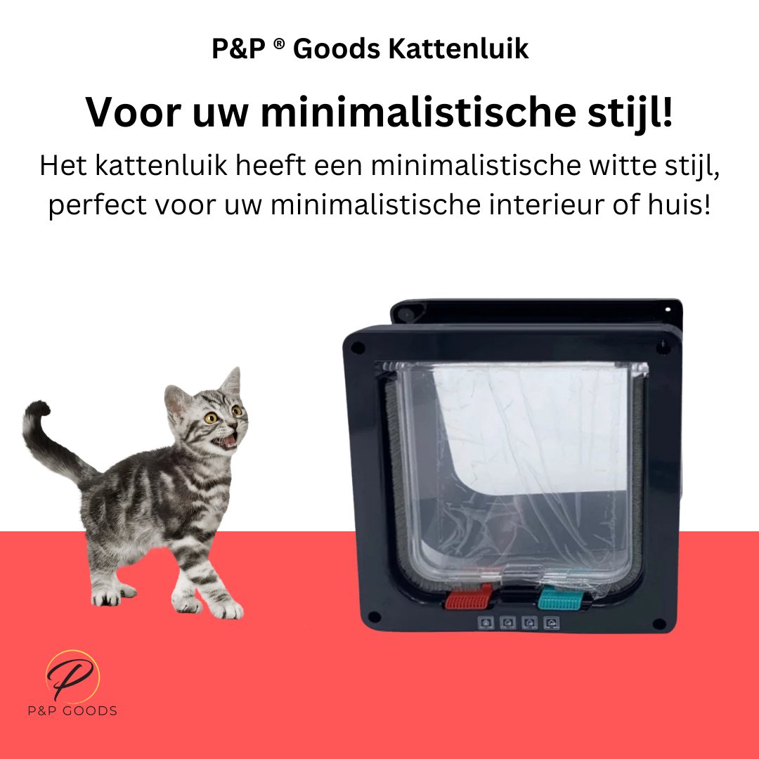 Kattenluik met Microchip