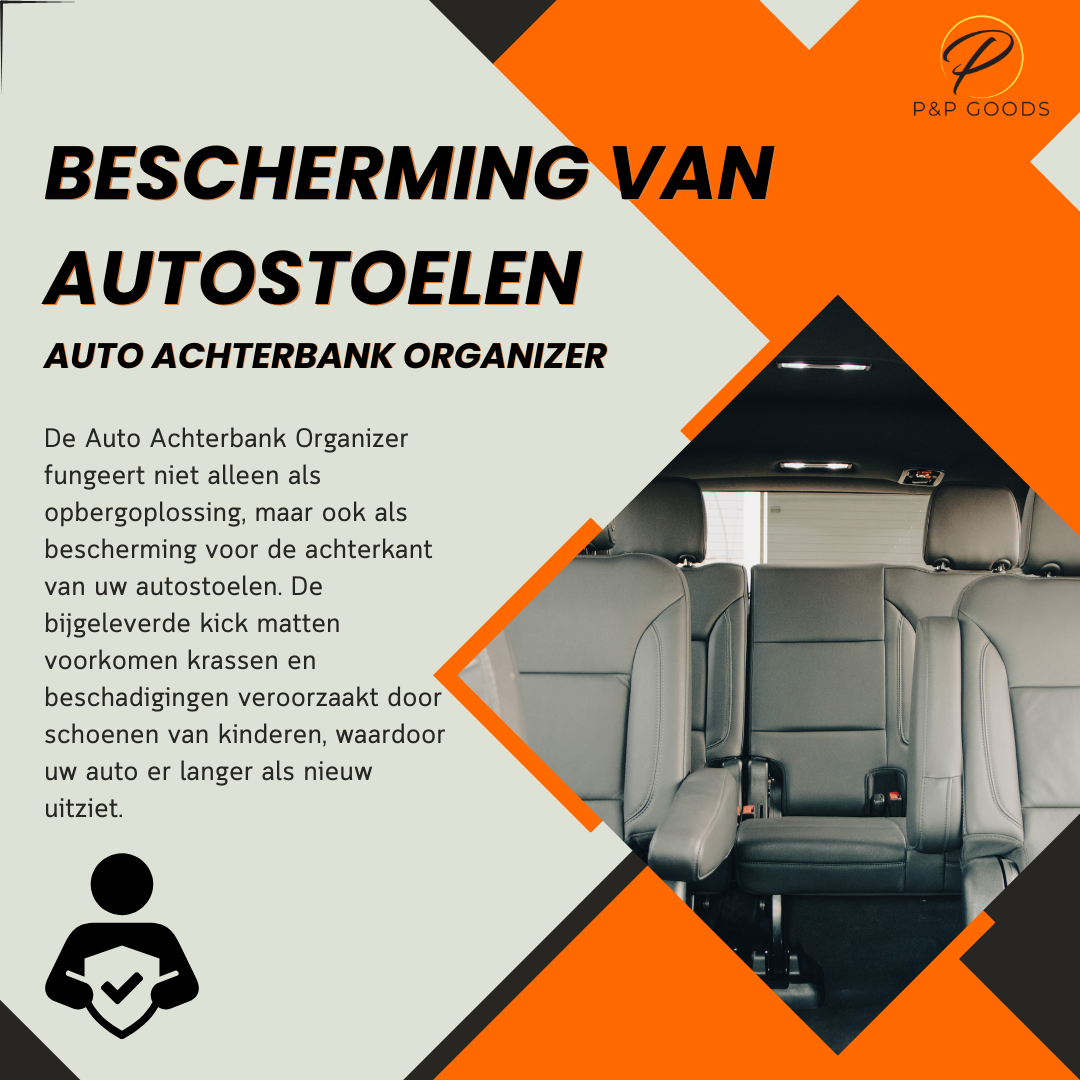 Auto Achterbank Organizer