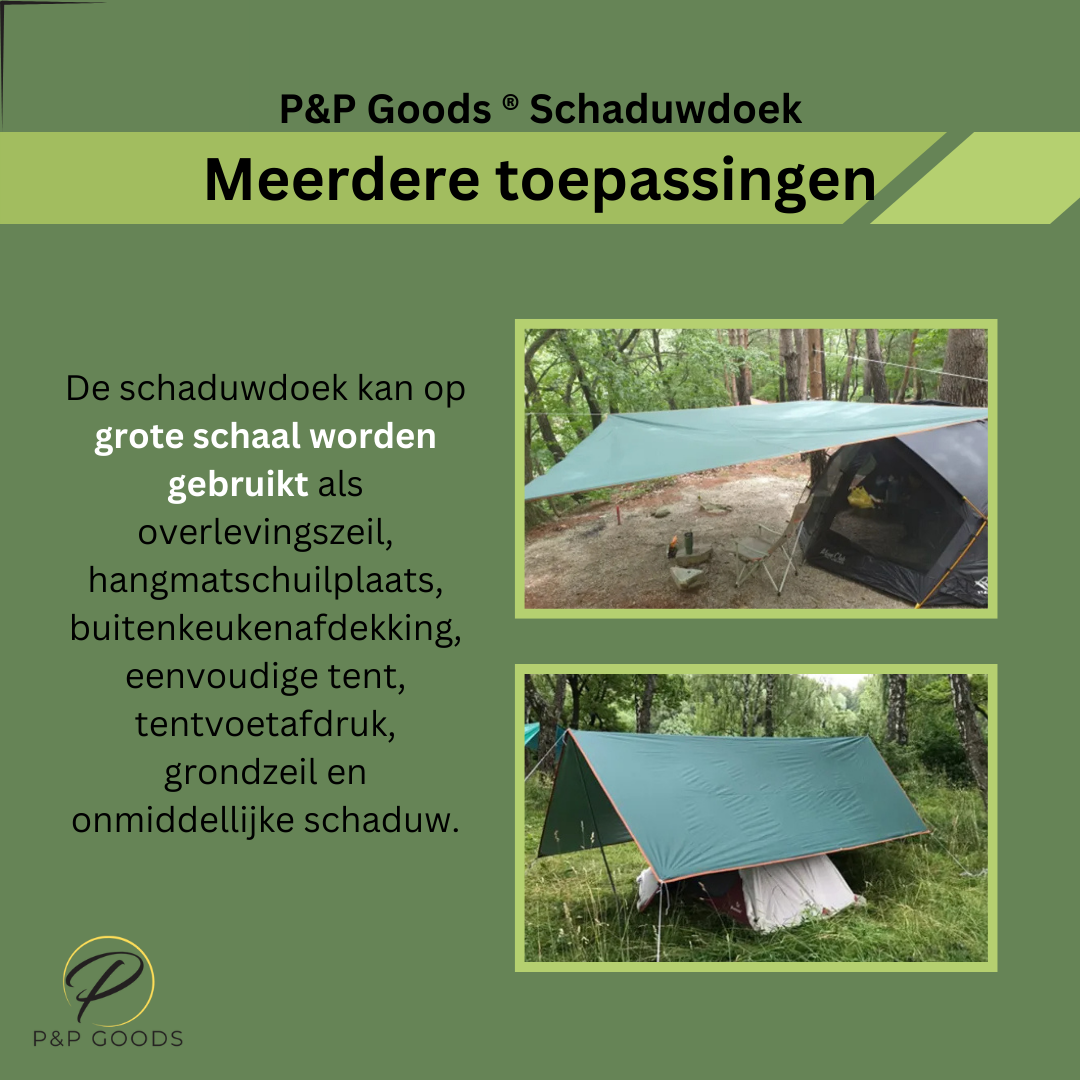 Schaduwdoek Groen