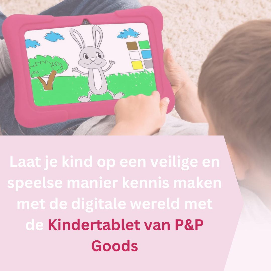 Kindertablet Roze