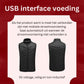 Elektrische Bodywarmer met Powerbank - M