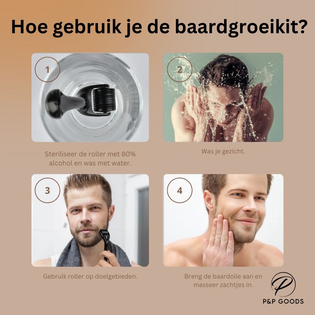 Baardgroei Kit