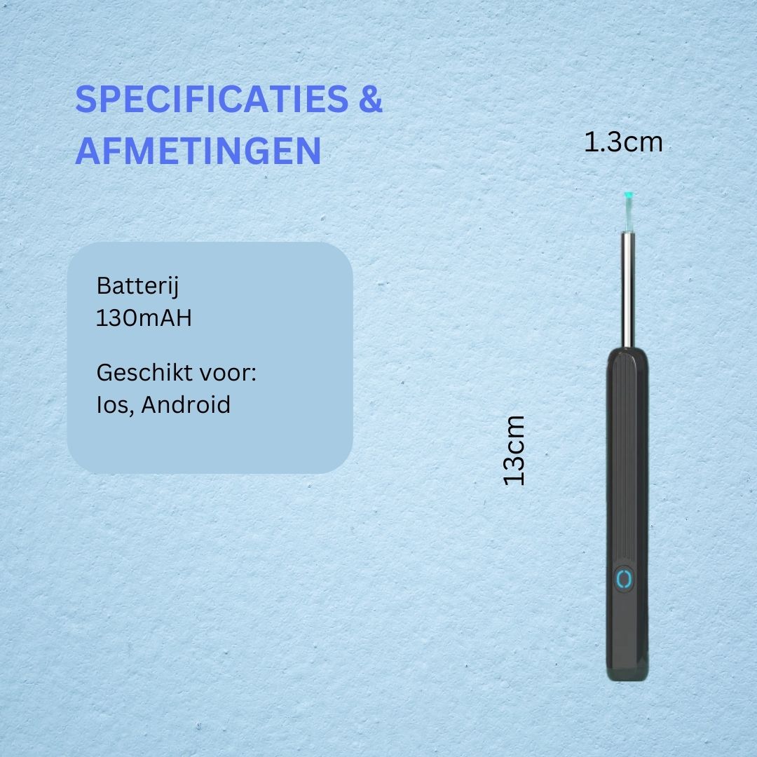 Oorsmeer Verwijderaar Met Camera