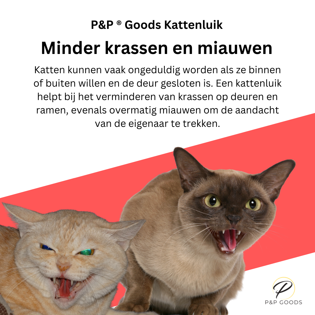 Kattenluik met Microchip