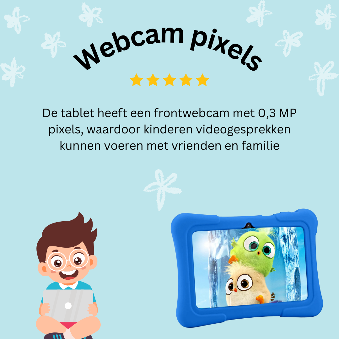 Kindertablet Blauw