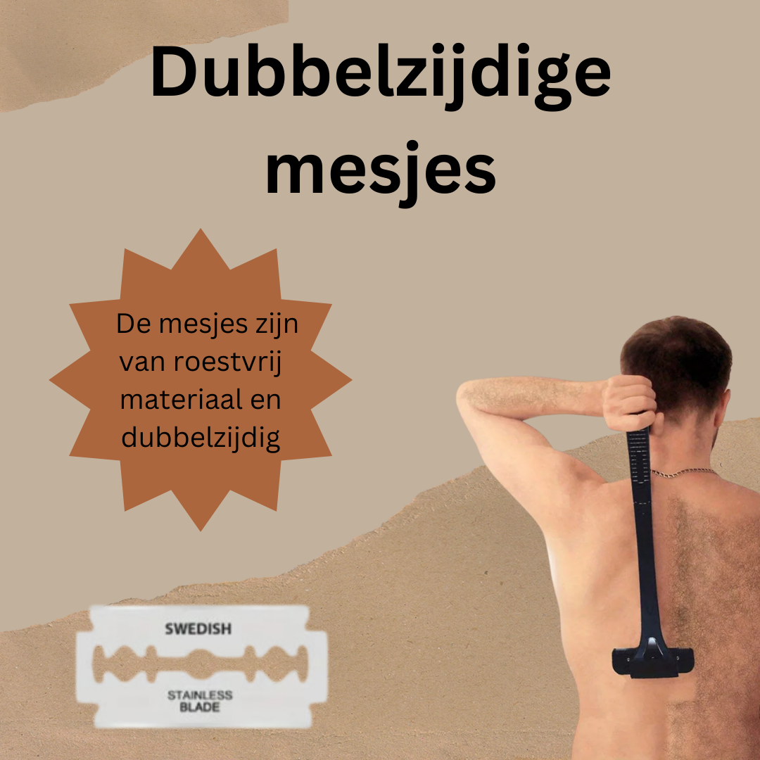 Verstelbare Back Shaver