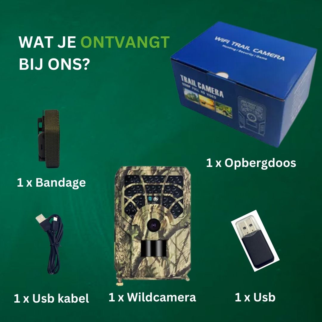 Wildcamera met nachtzicht