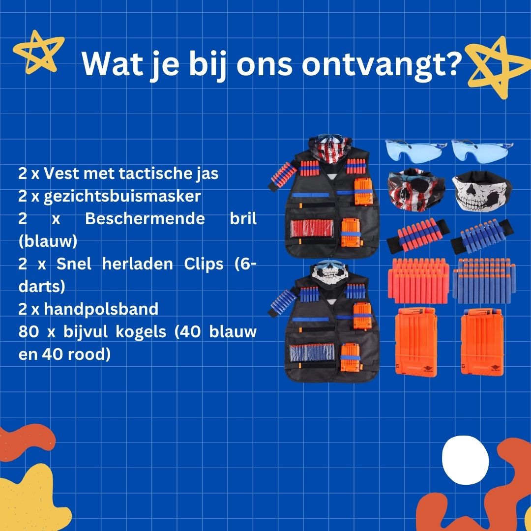 Tactical Vest geschikt voor Nerf