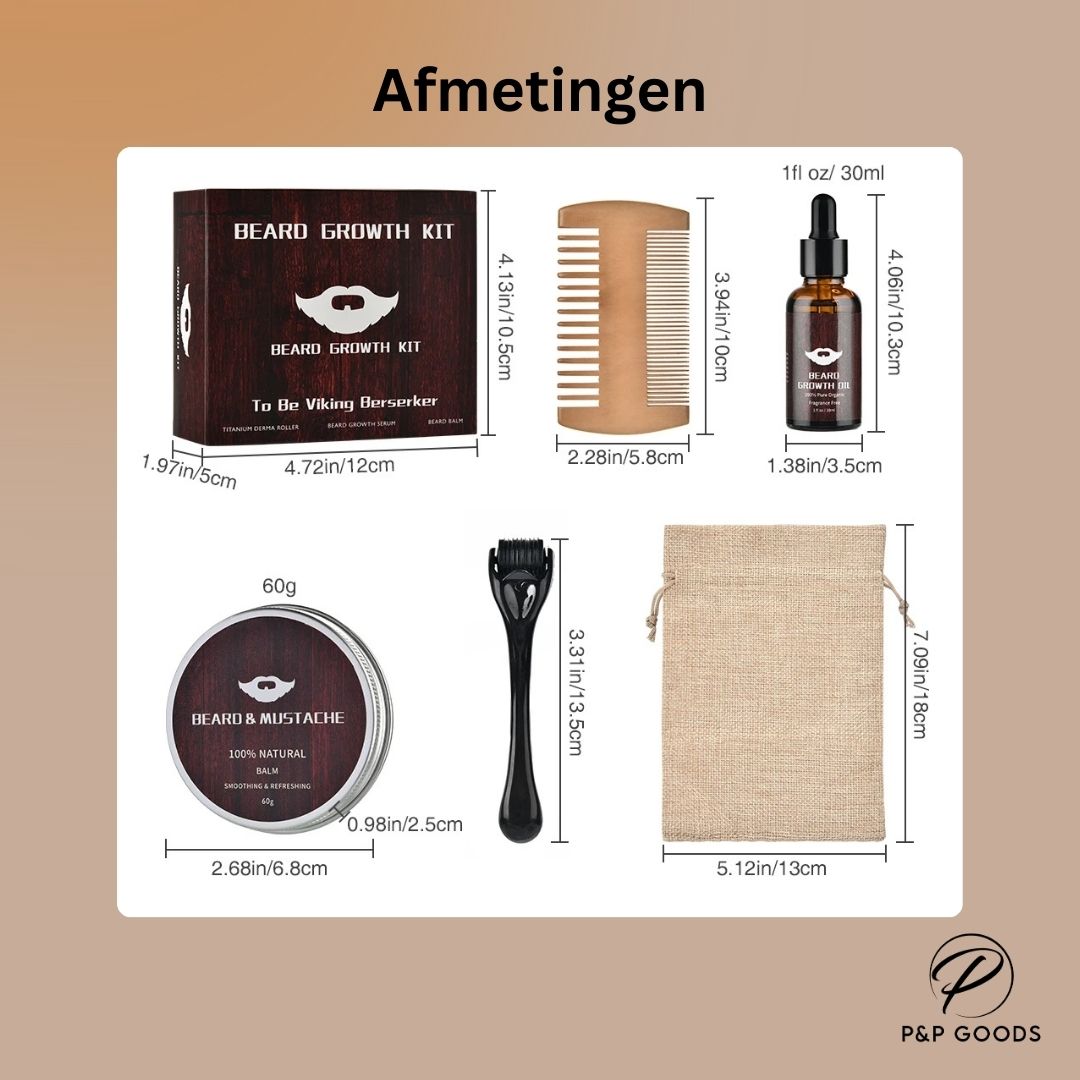 Baardgroei Kit
