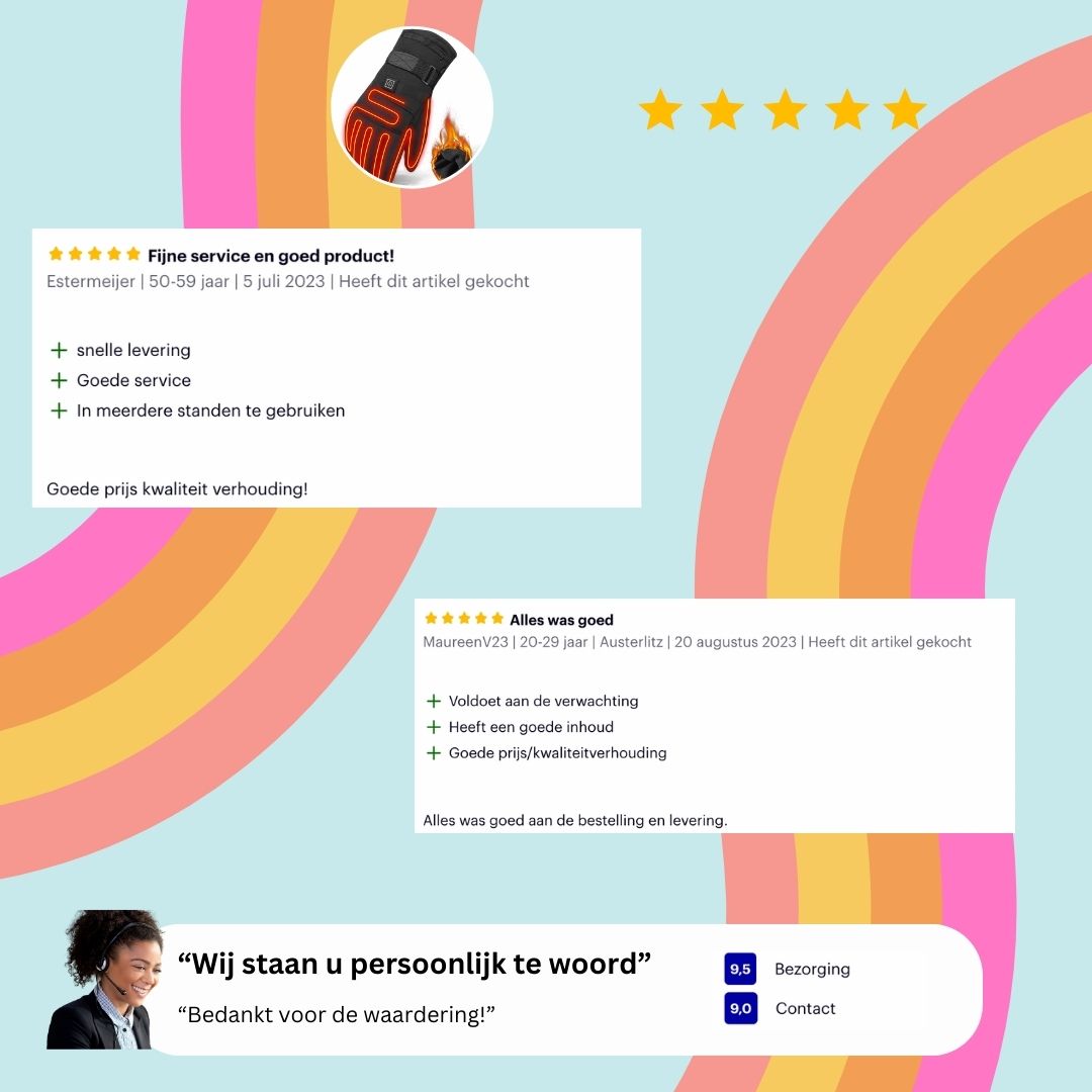 Verwarmde Handschoenen