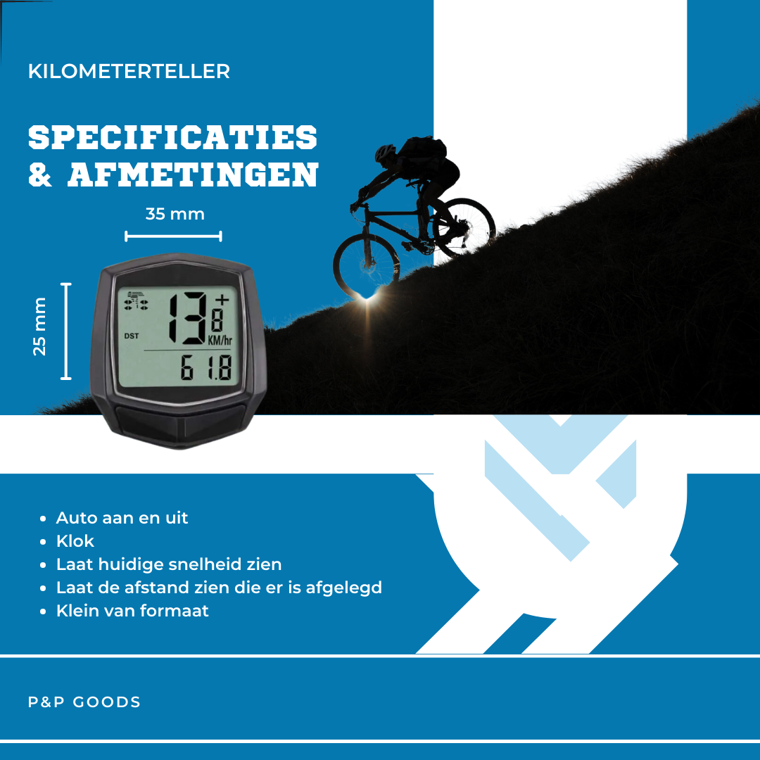 Fiets Kilometer Teller