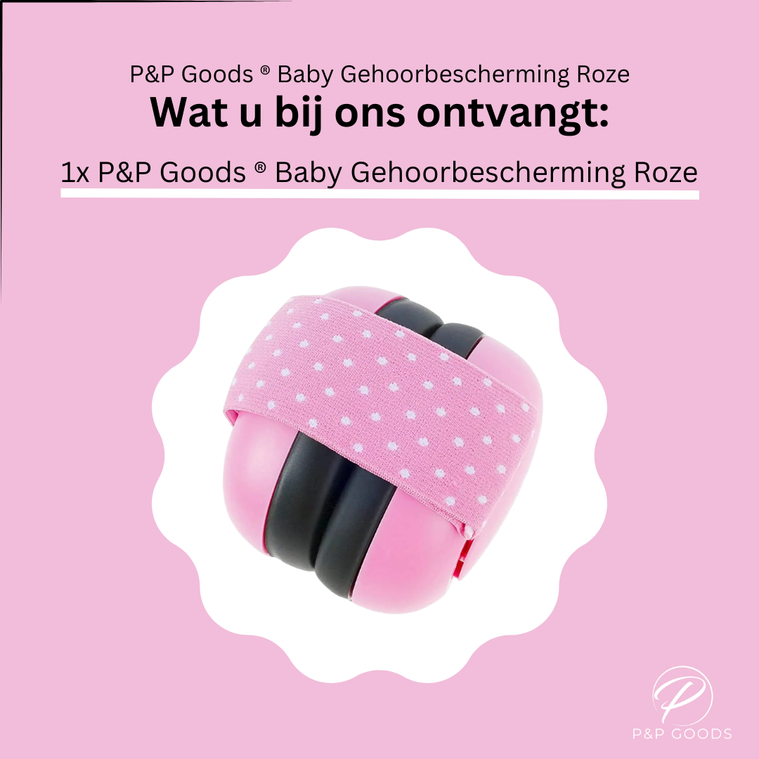 Gehoorbescherming Baby Roze