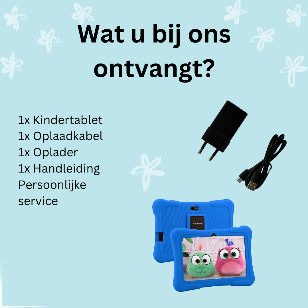 Kindertablet Blauw