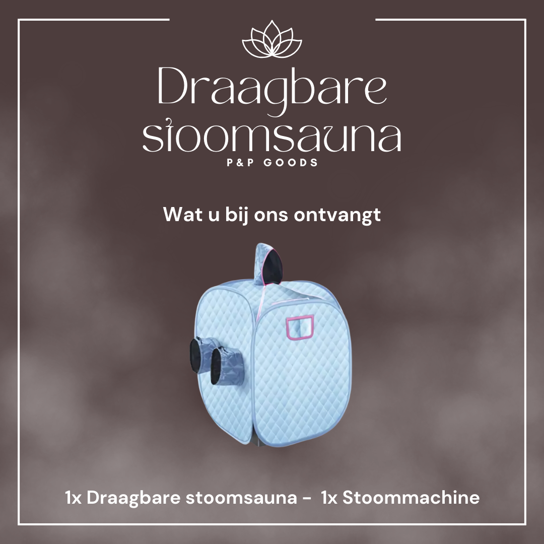 Draagbare Stoom Sauna